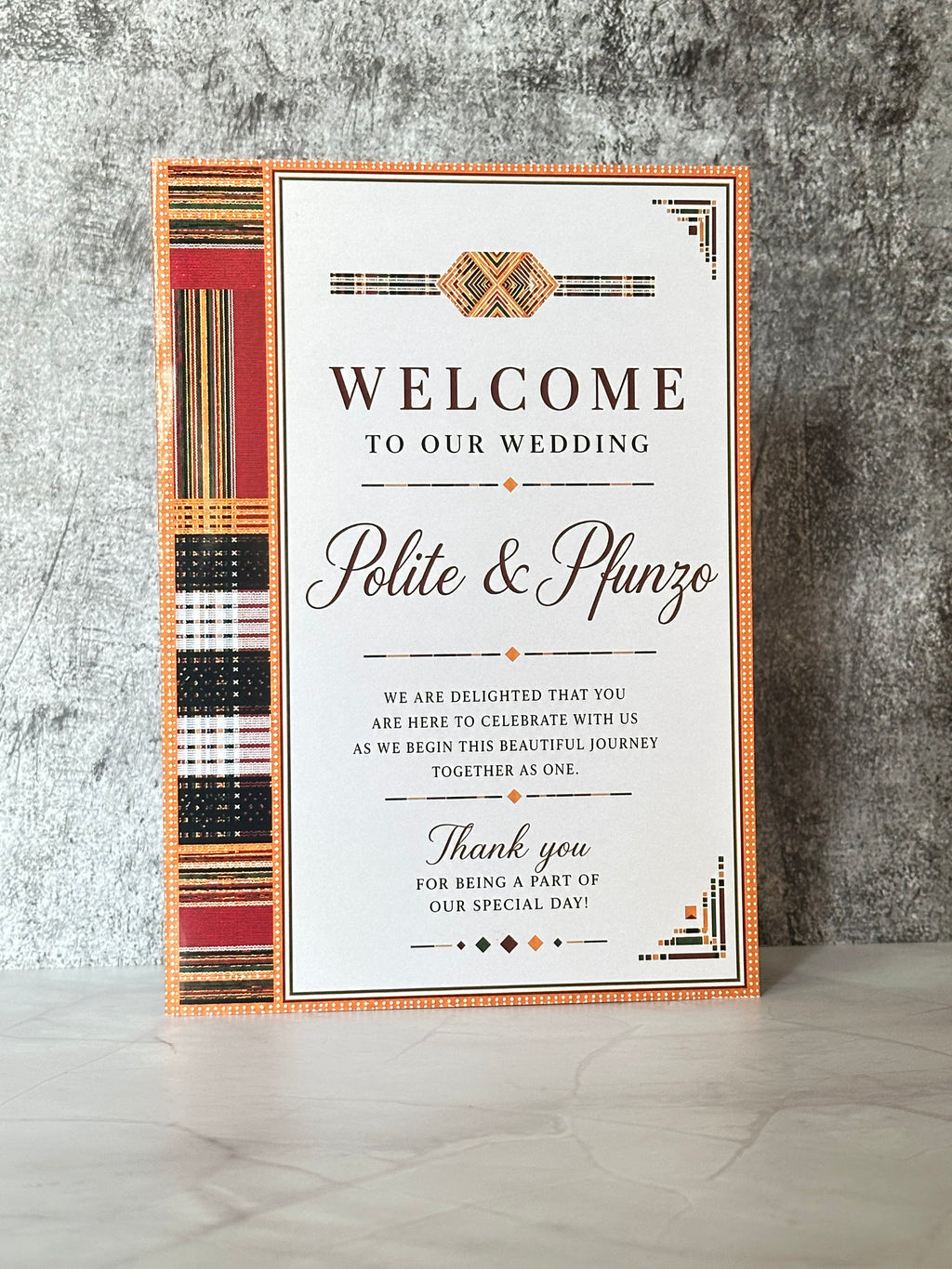 Personalised Wedding & Event Programs – Custom Printed Ceremony & Reception Menus