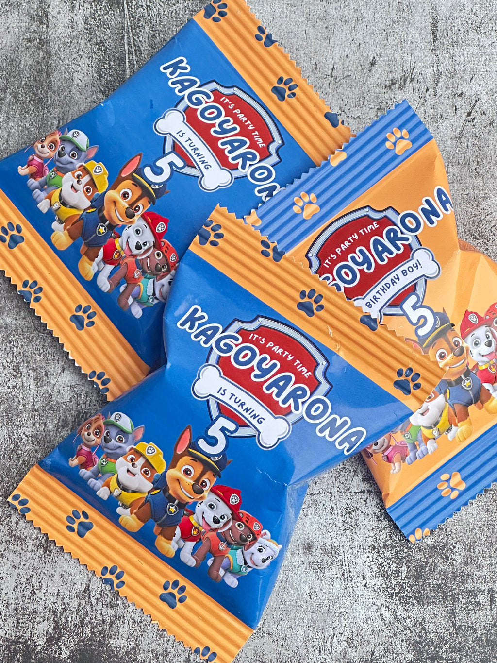 Personalised Empty Lucky Packets – Custom Kids Party Bags