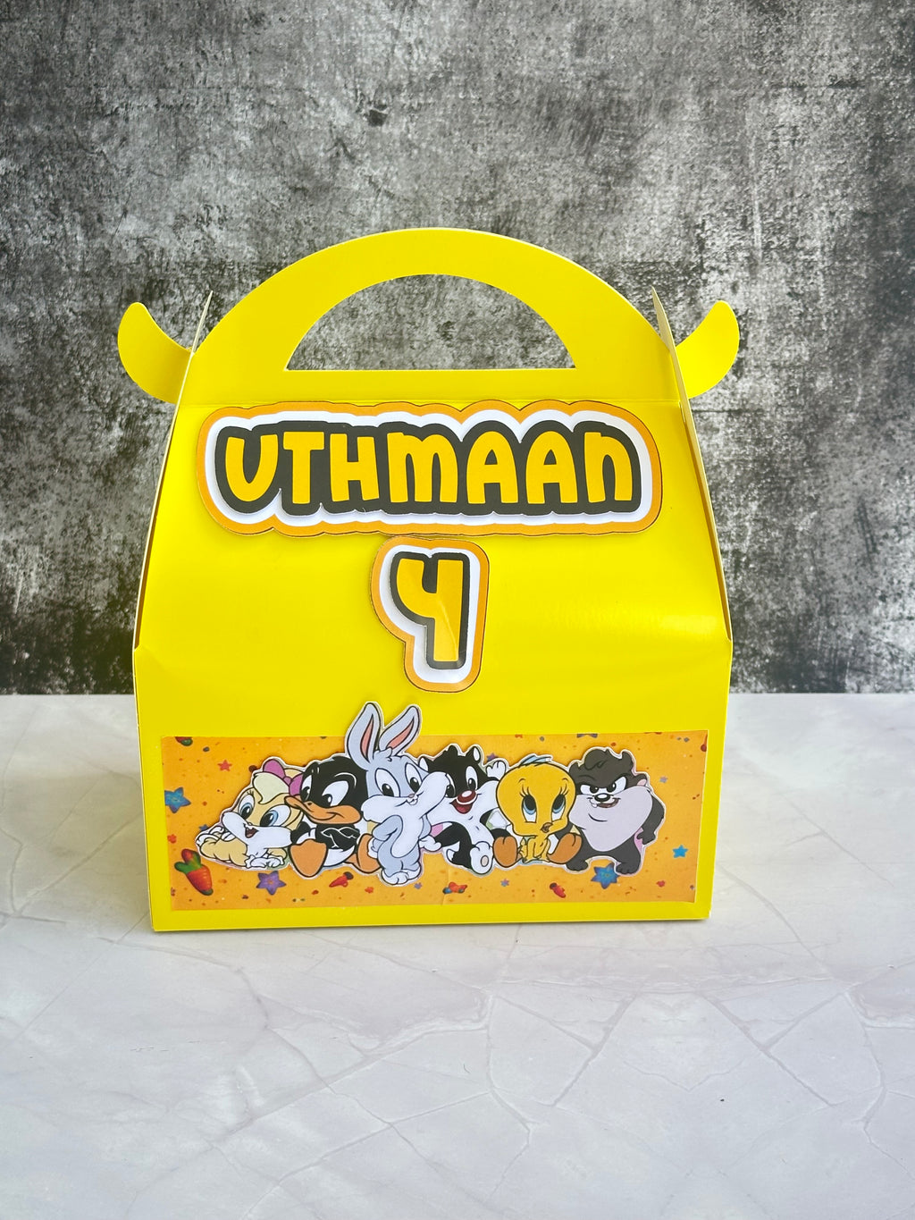 3D Personalised Empty Party Boxes – Custom Kids Party Favour Boxes