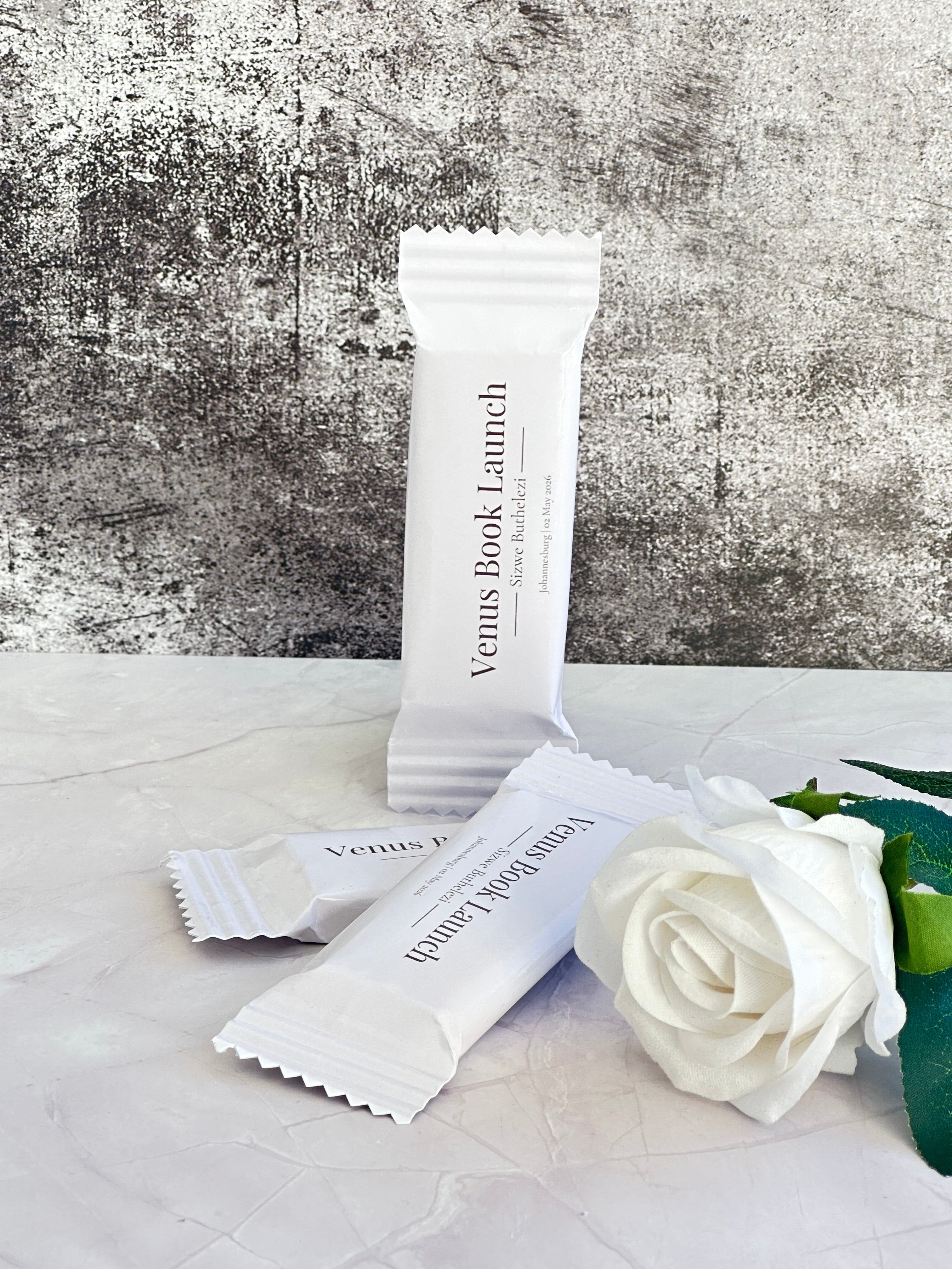 Personalised Chocolate Event Favours – Custom Wrapped Wedding, Party, Father's Day & Corporate gifts Chocolates