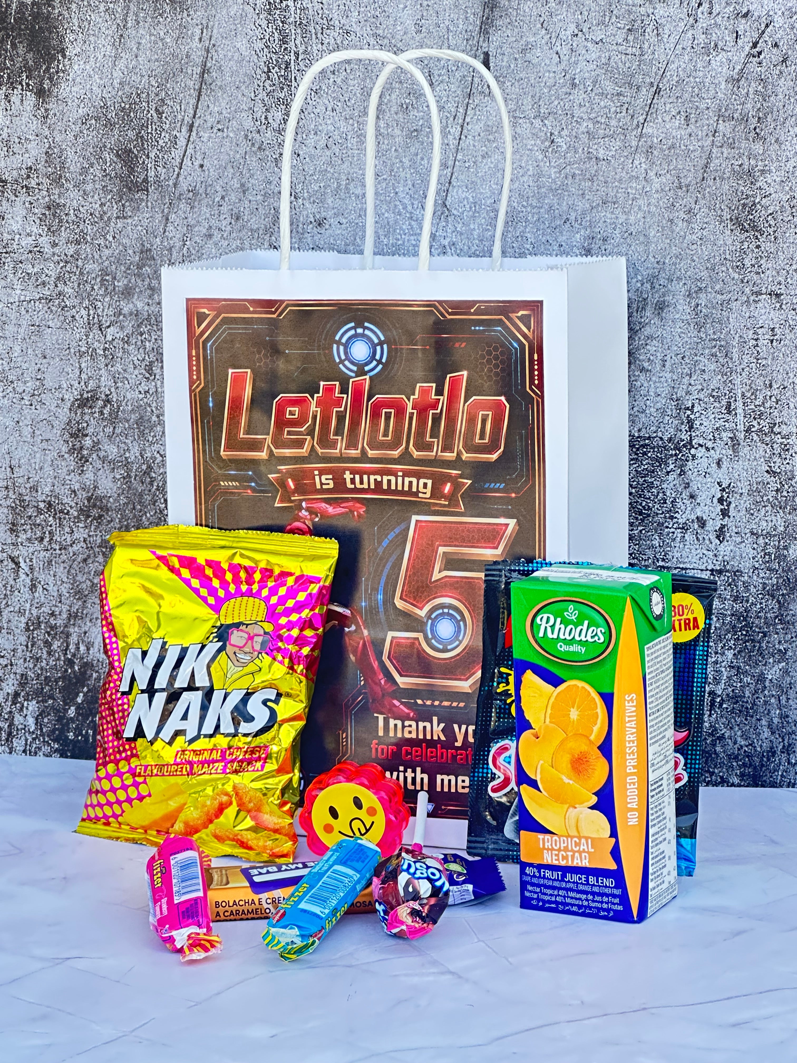 Personalised Themed Party Bags – Custom Kids Party Favours