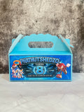 Personalised Empty Party Boxes – Flat Print Custom Kids Party Favour Boxes