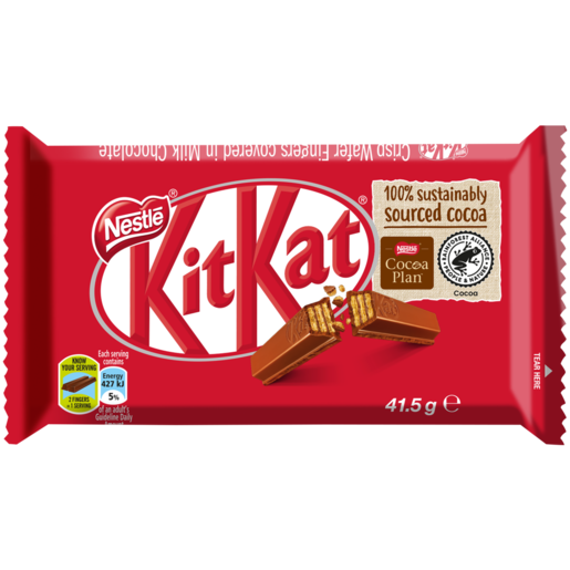 Customised Personalised KitKat Chocolate Bars [4 Finger 41.5g] – Custom Wrapped Wedding and Party Favours, Birthday & Corporate Gifts