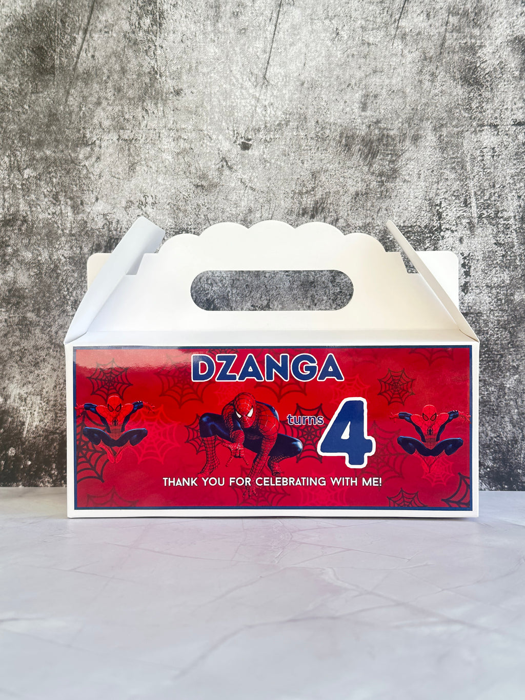 Personalised Empty Party Boxes – Flat Print Custom Kids Party Favour Boxes