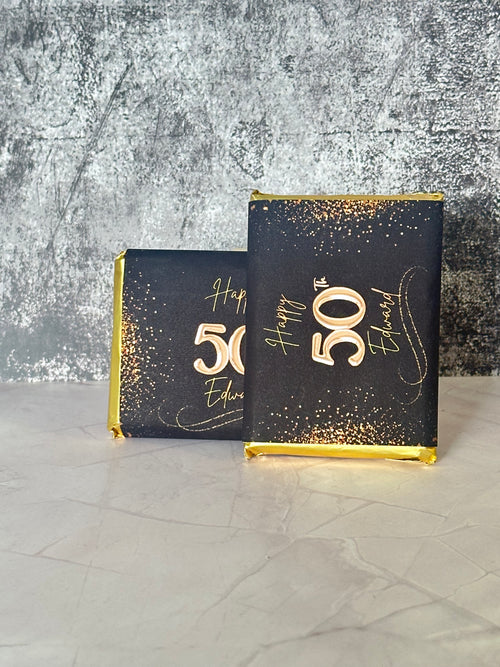 Customised Personalised KitKat Chocolate Bars [4 Finger 41.5g] – Custom Wrapped Wedding and Party Favours, Birthday & Corporate Gifts