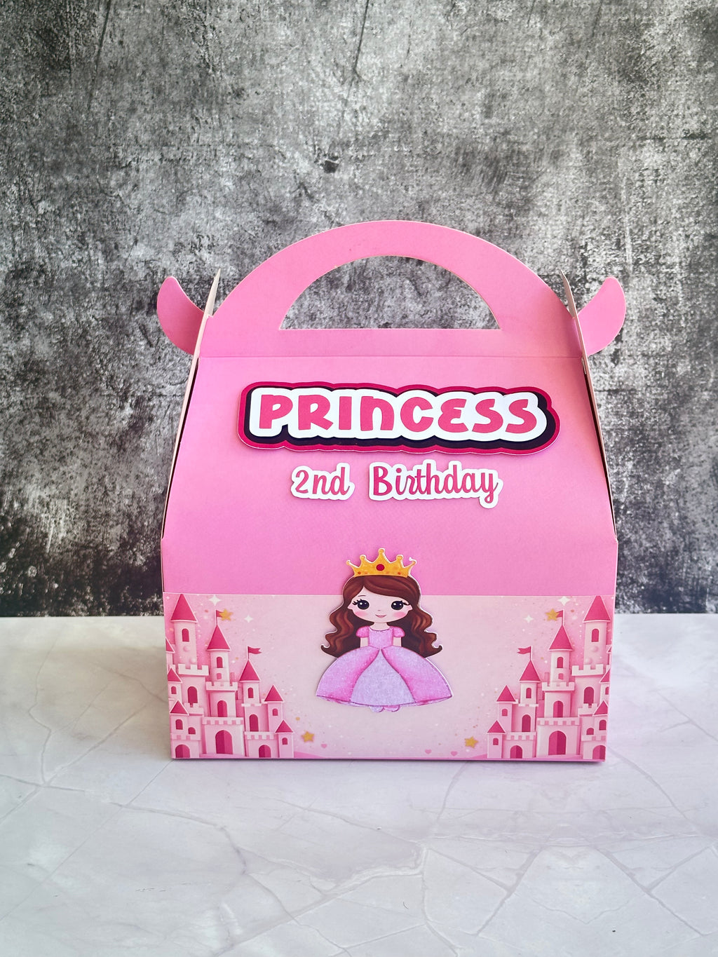 3D Personalised Empty Party Boxes – Custom Kids Party Favour Boxes