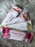 Personalised Wrapper Chocolate Event Favours – Custom Wedding, Party & Corporate gifts Chocolates Wrapper