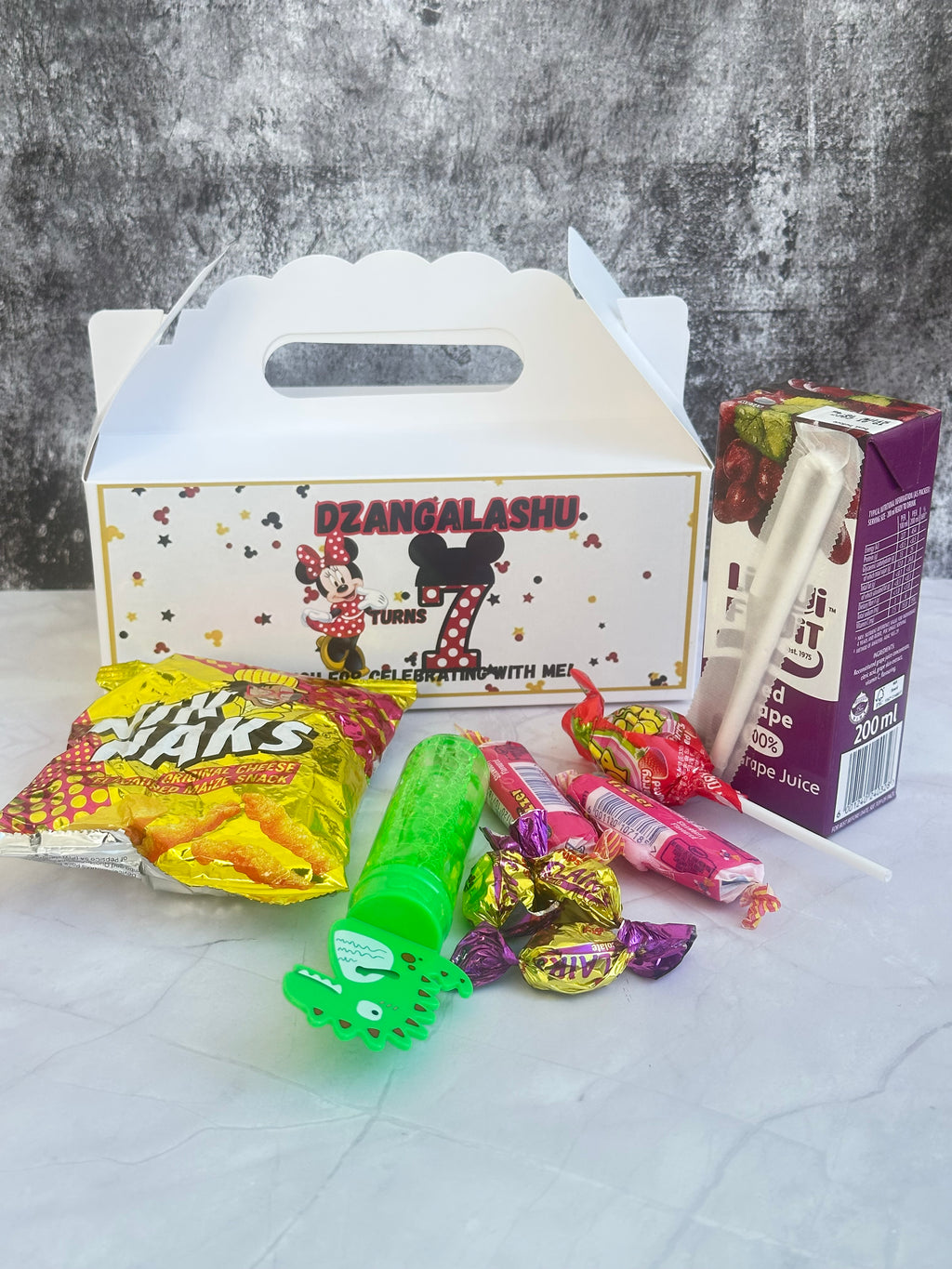Personalised Themed Party Boxes – Custom Kids Party Favours