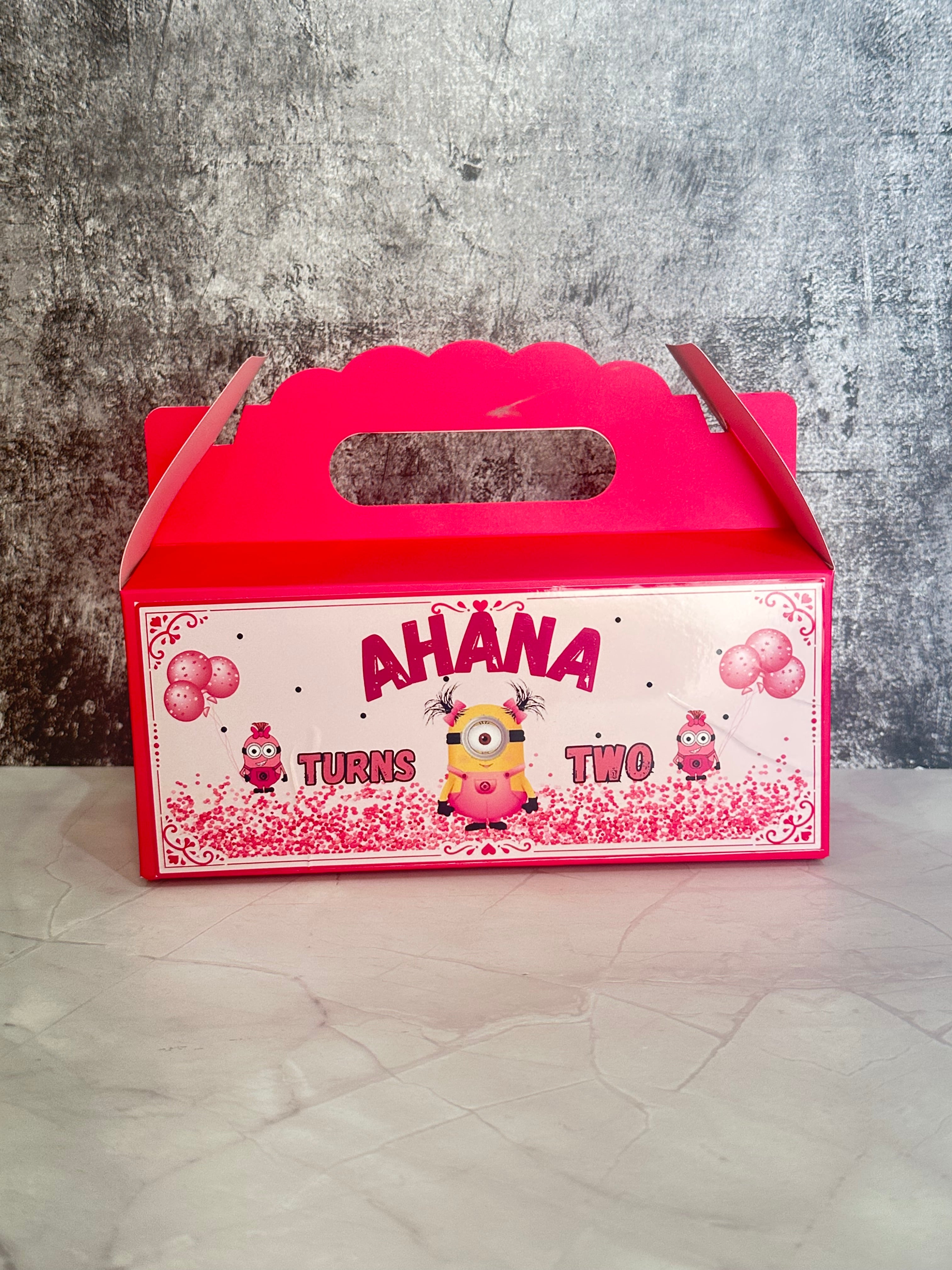 Personalised Themed Party Boxes – Custom Kids Party Favours