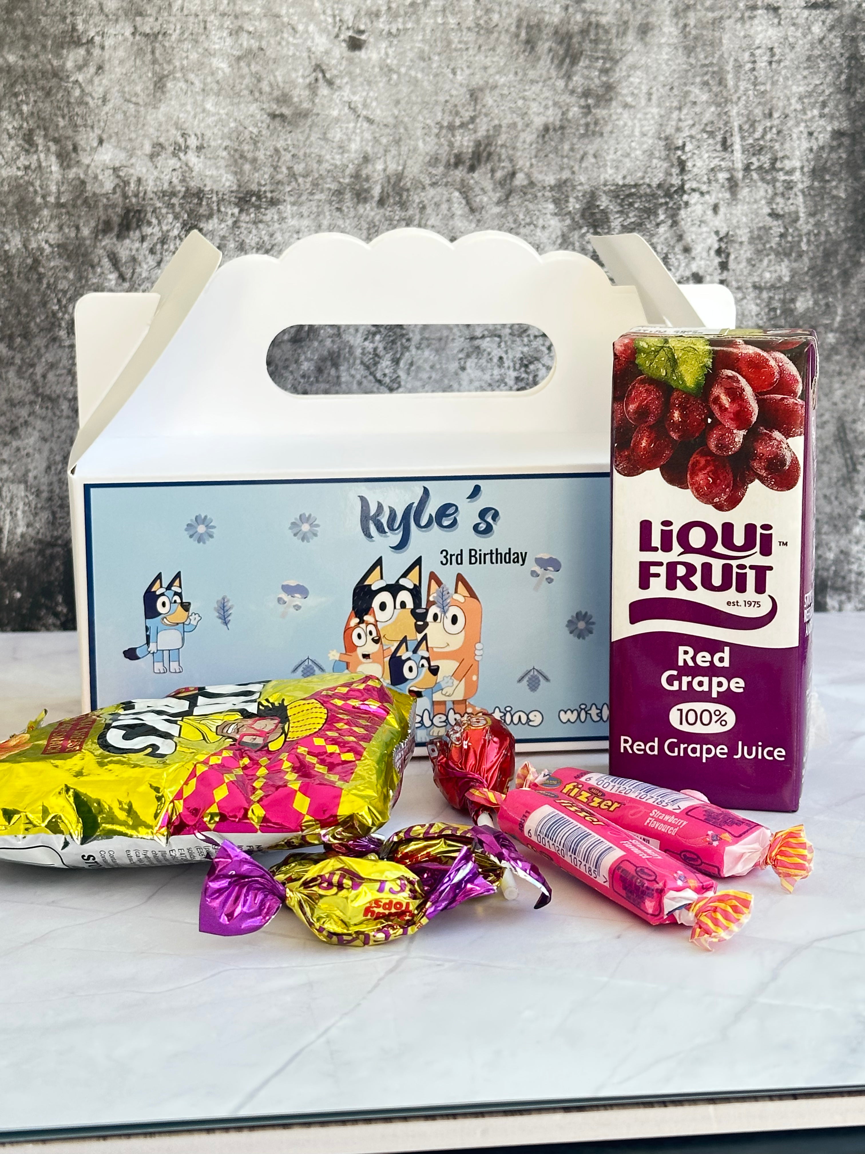 Personalised Themed Party Boxes – Custom Kids Party Favours