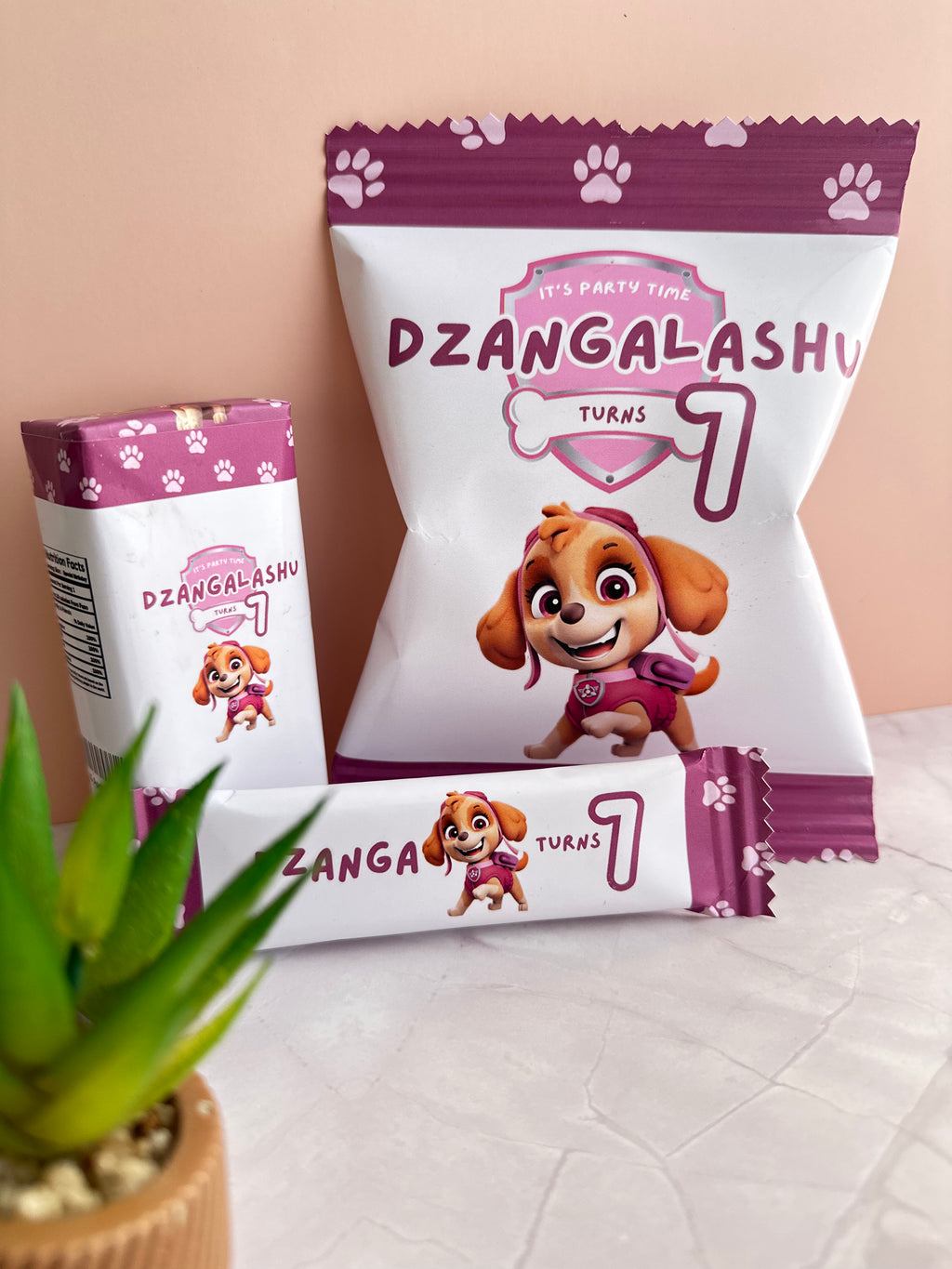 Personalised Kids Birthday Party Packs – Custom Party Favours for school class