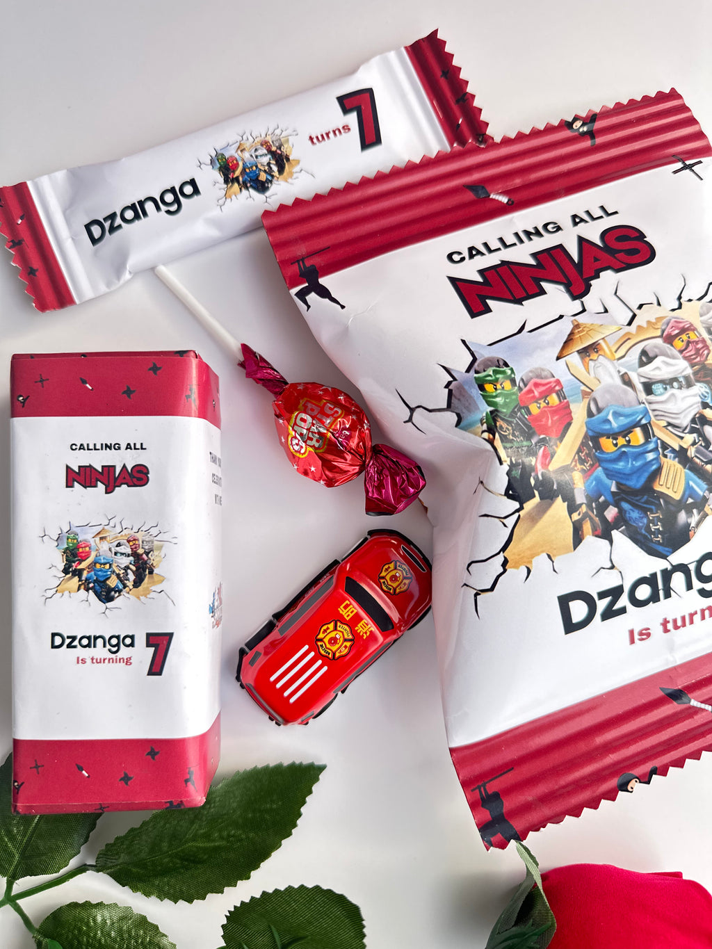 Personalised Kids Birthday Party Packs – Custom Party Favours for school class
