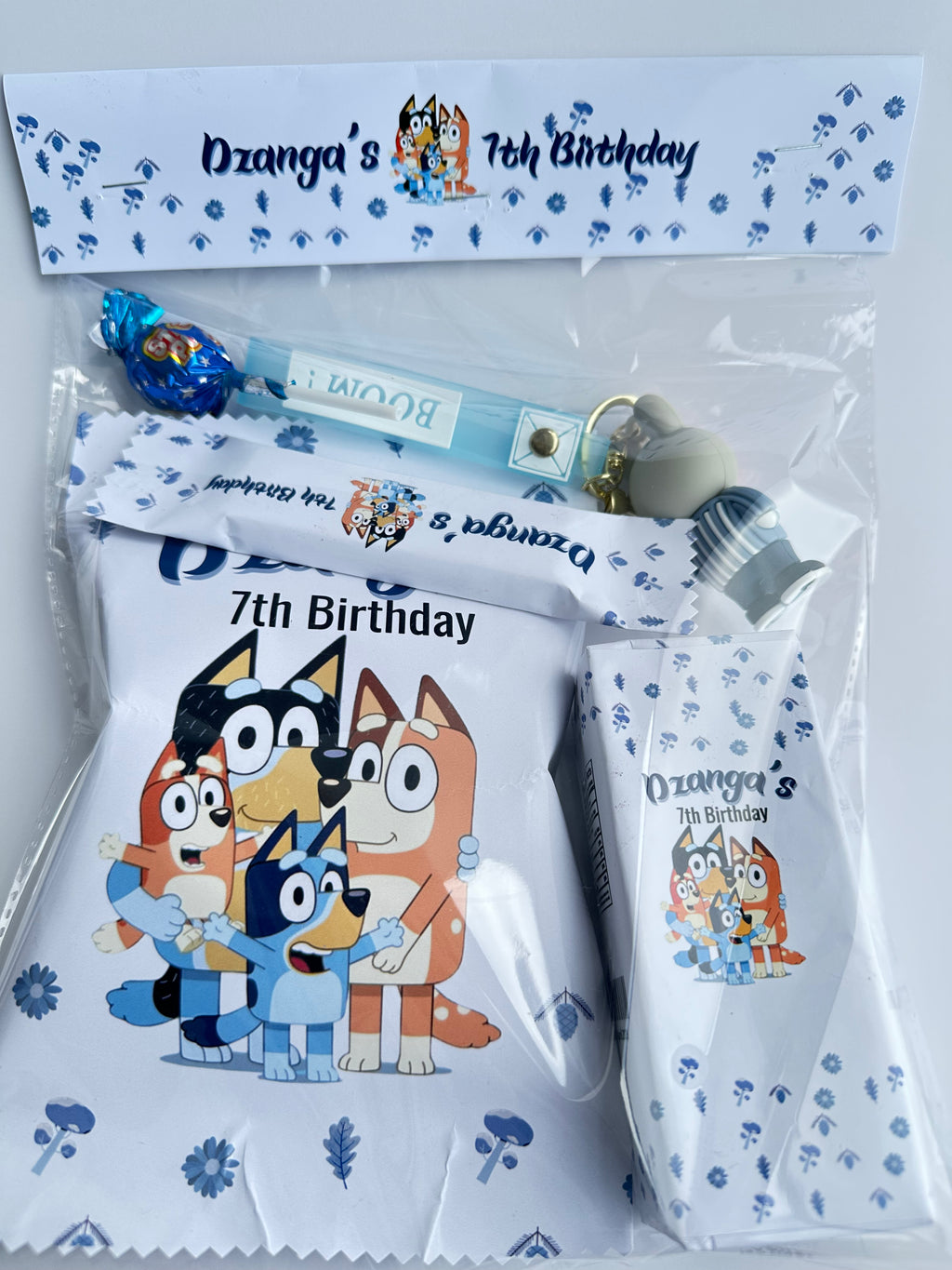 Personalised Kids Birthday Party Packs – Custom Party Favours for school class