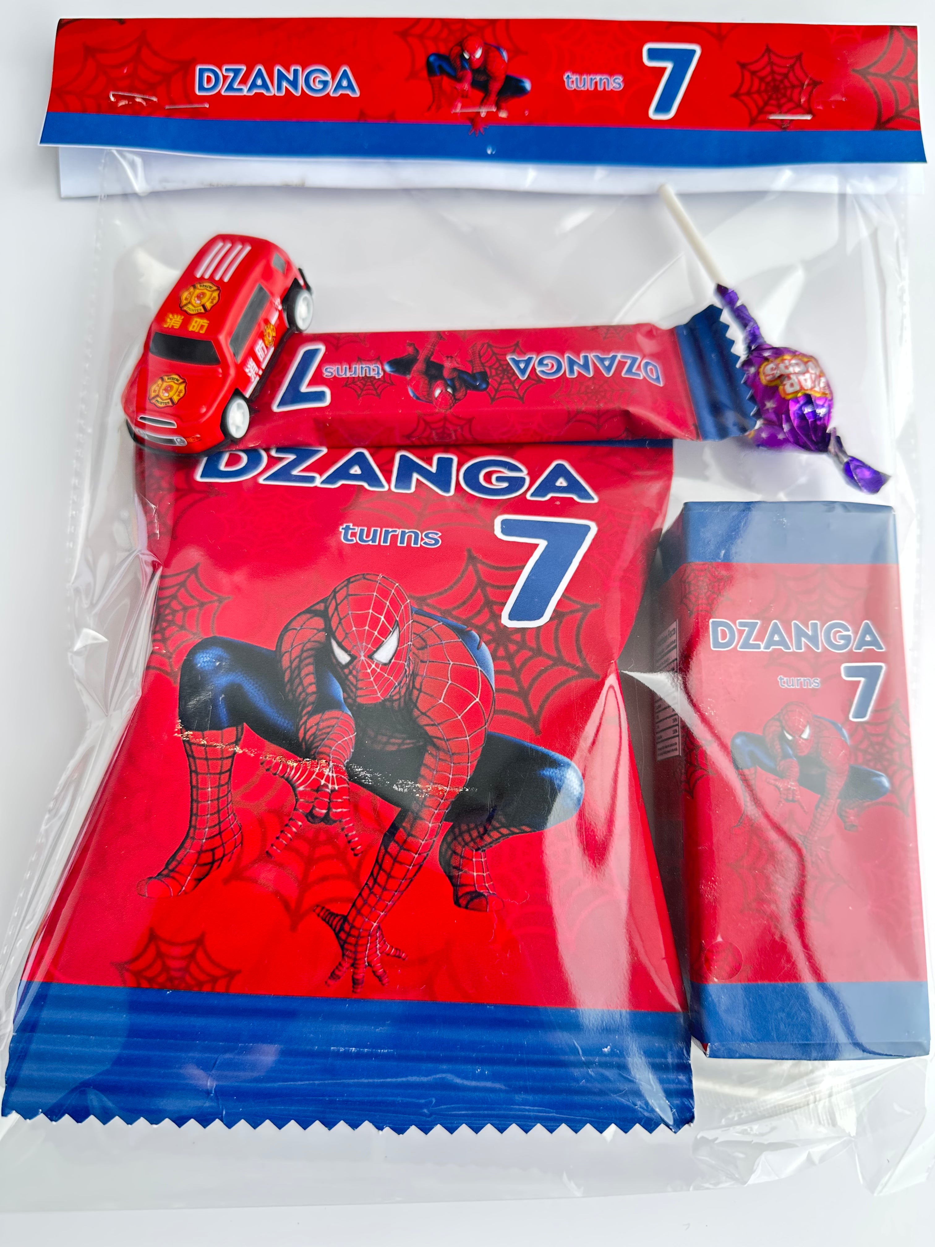 Personalised Kids Birthday Party Packs – Custom Party Favours for school class