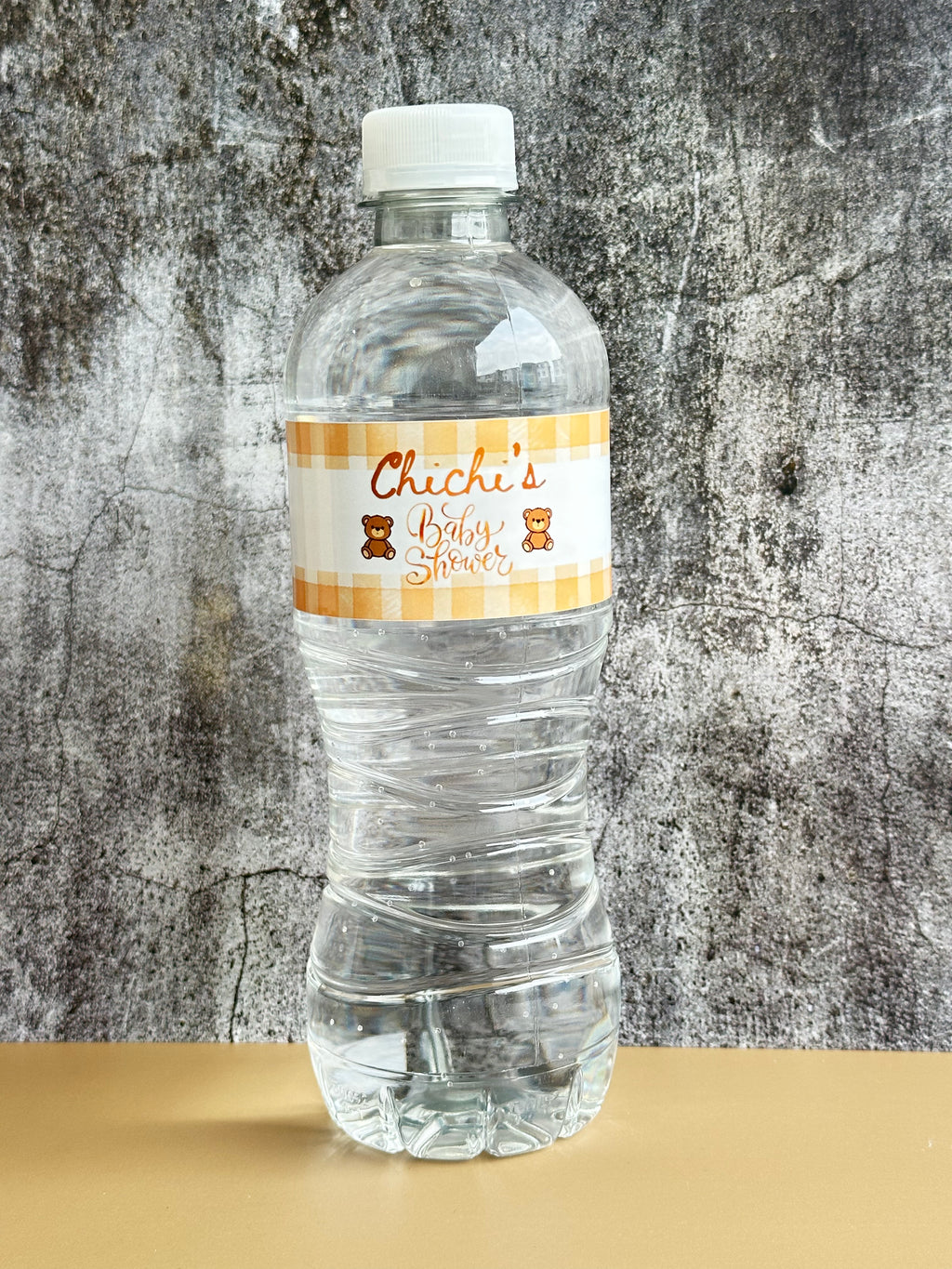 Branded Bottled Water – Personalised for Baby showers and weddings