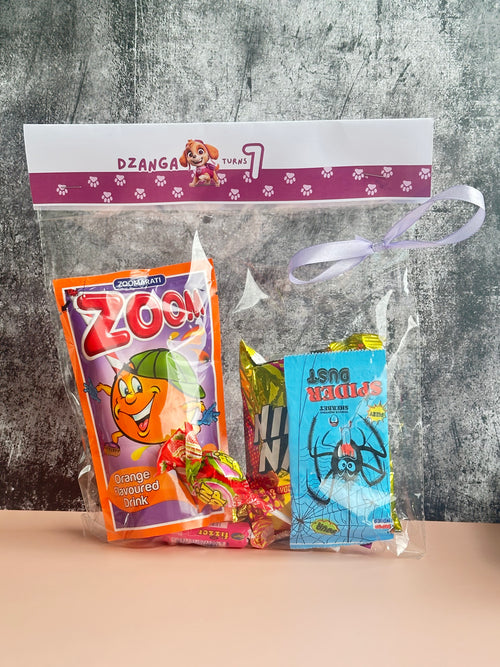 Custom Kids Birthday Party Packs – Personalised Party Favours